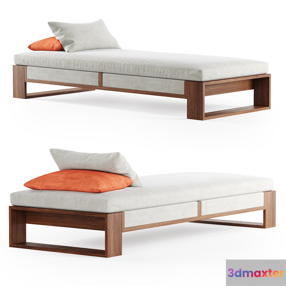 Bellagio chaise lounge _ EXTETA furniture 3D Max
