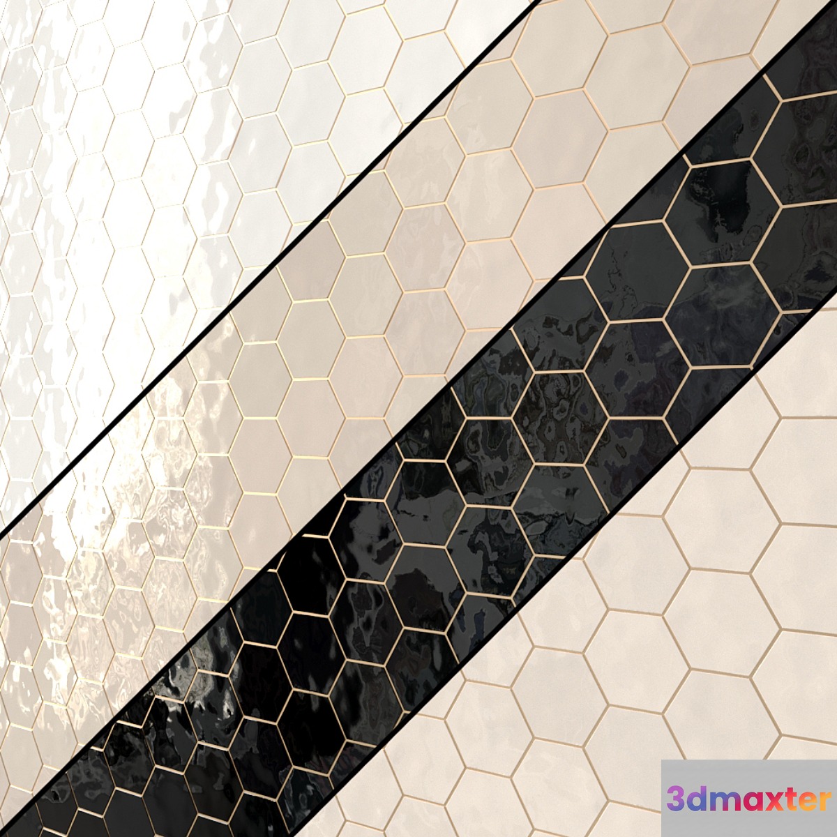 Equipe Scale Hexagon 10 types 3D Max