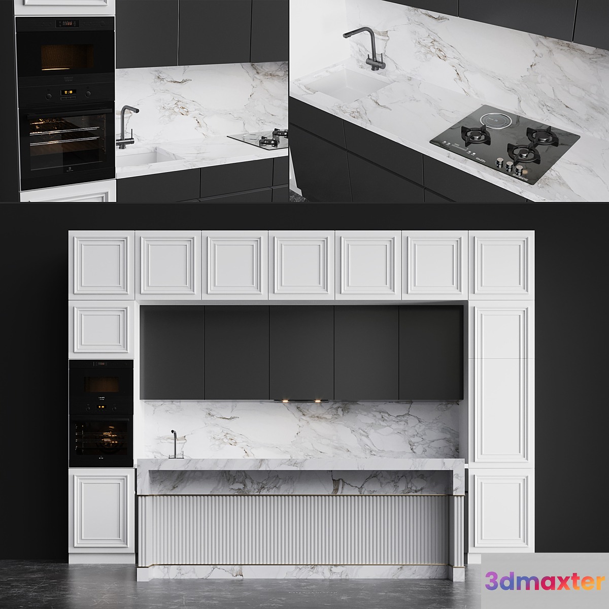Kitchen_57 3D Max