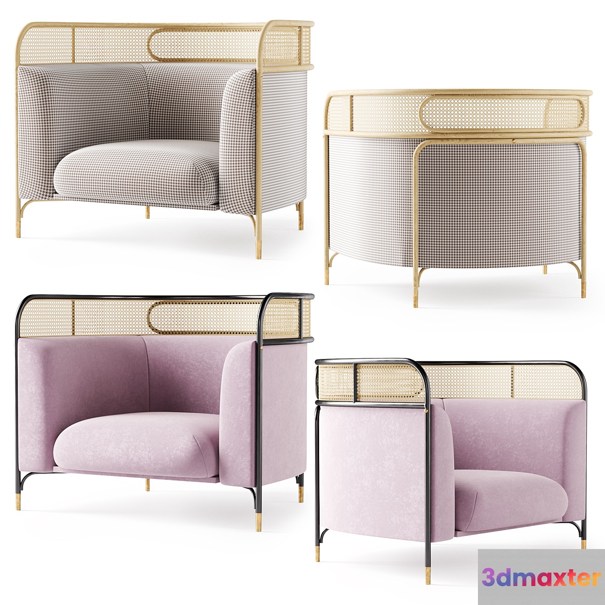 Targa lounge chair _ GamFratesi 3D Max