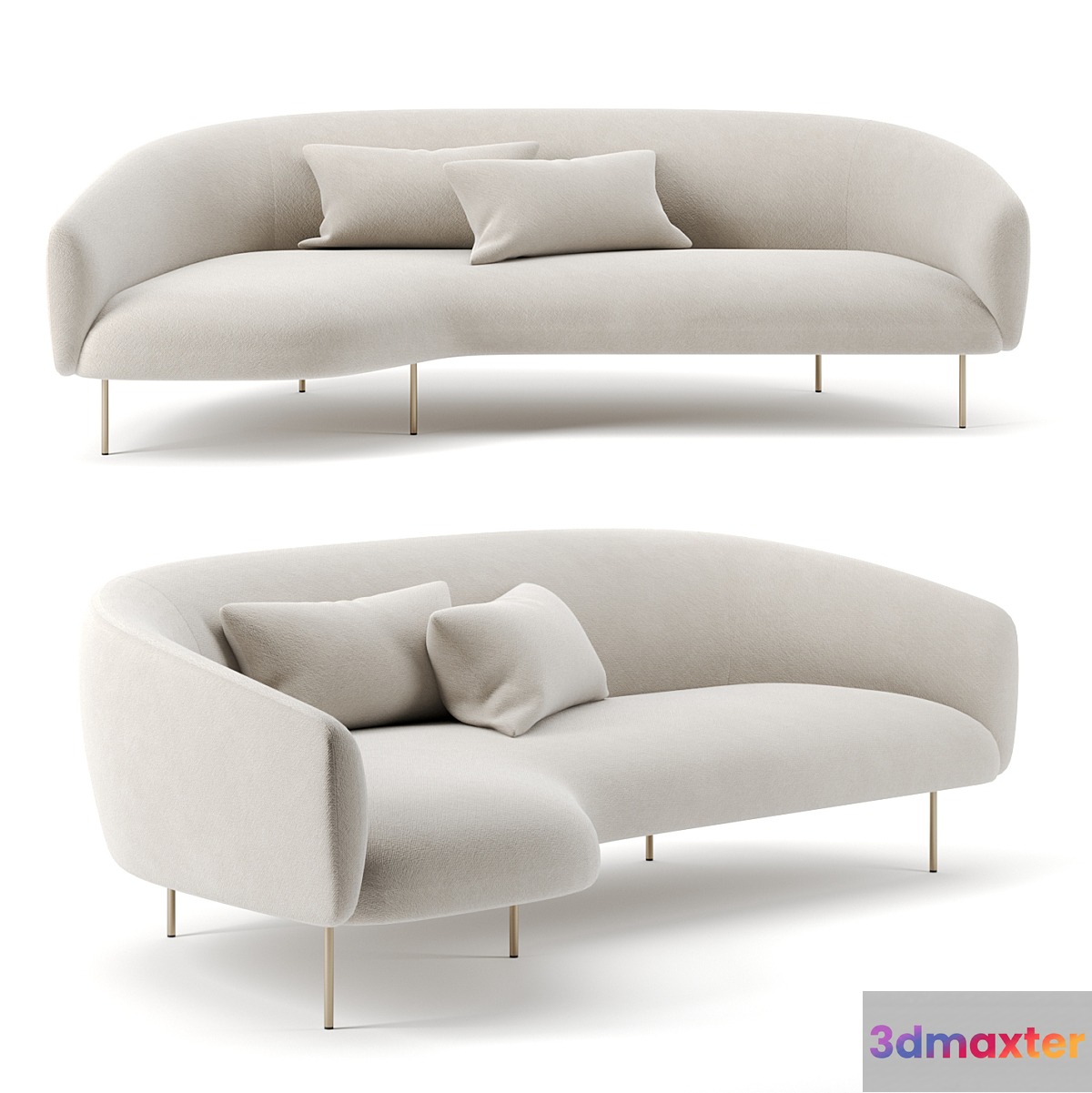 Roma sofa by Tacchini