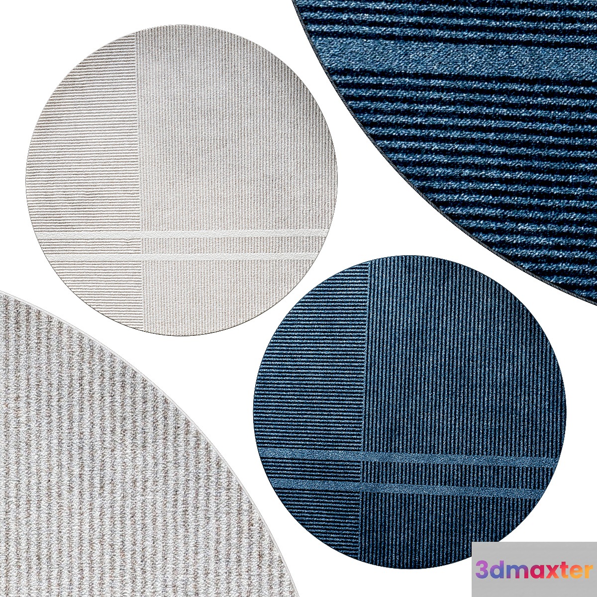 Circle rugs | # 093 3D Max