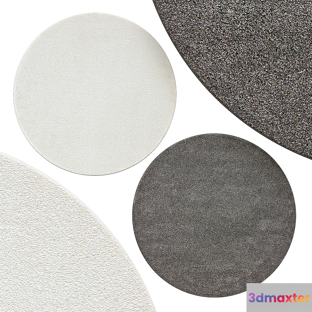 Circle rugs | No. 094 3D Max