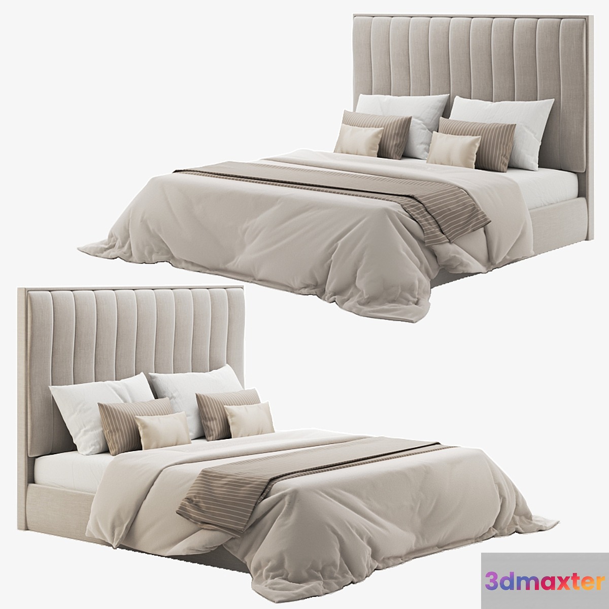 Flow Bed 3D Max