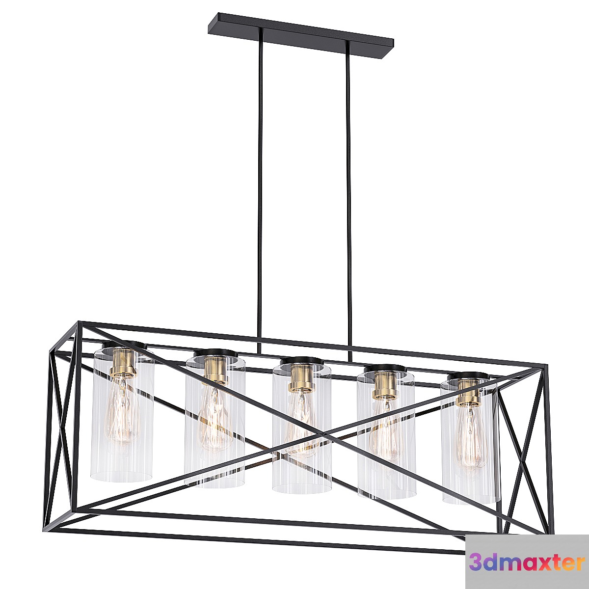 Kichler Moorgate 36 3D Max