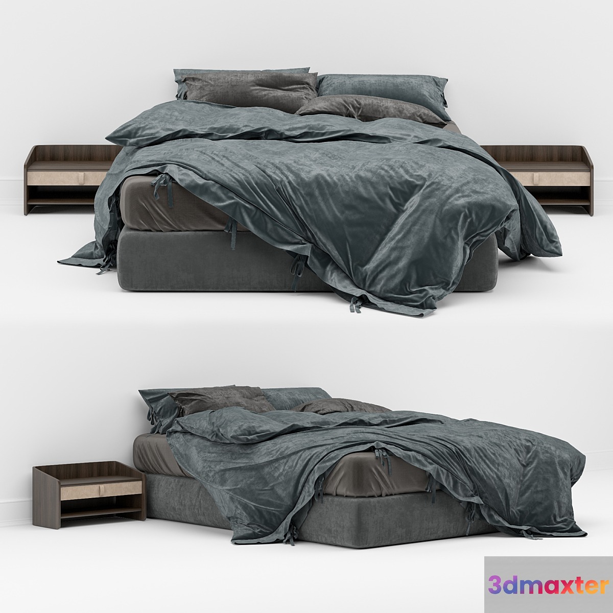 Inscoolgifts bed 3D Max