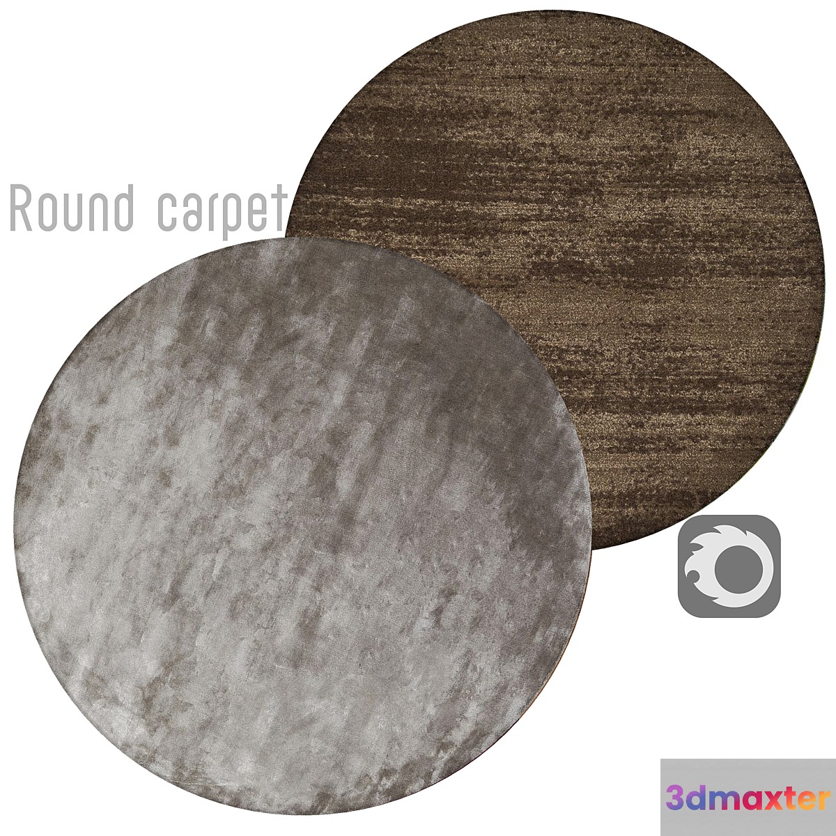 round carpet 3D Max