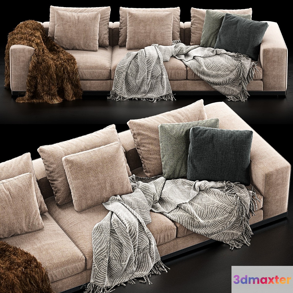Minotti west sofa 2 - No.4