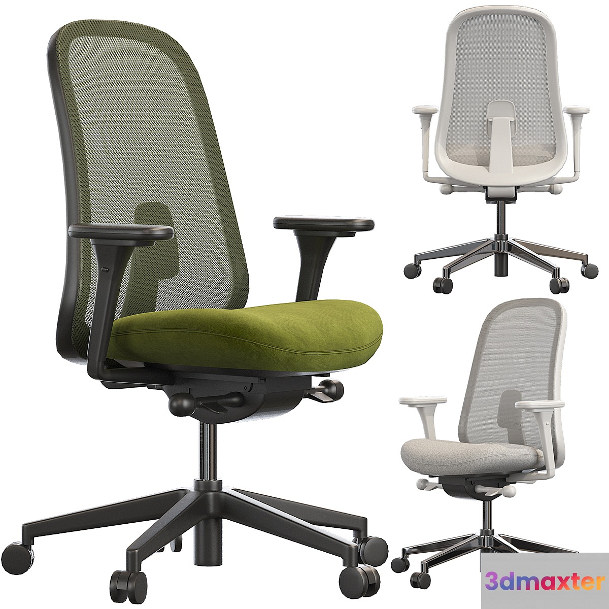 Herman miller lino 3D Max