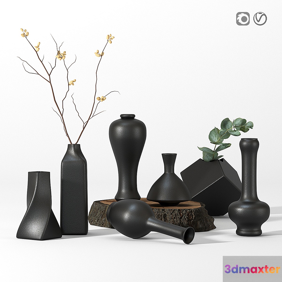 Decorative set 11 3D Max