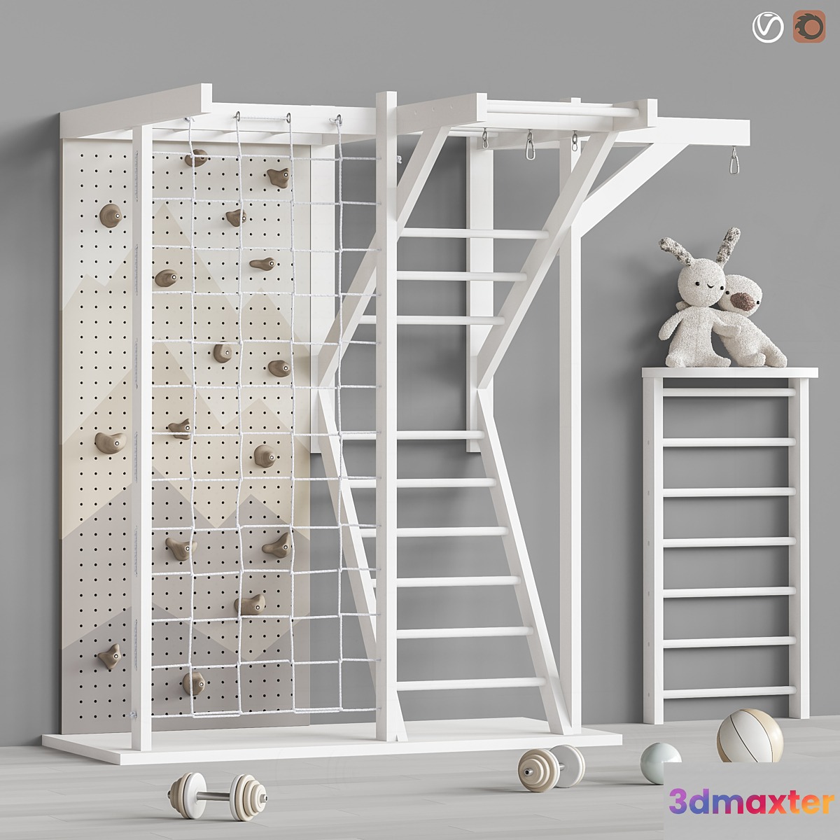 Toys and furniture set 83
