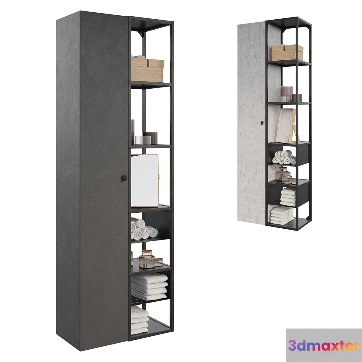 ENHET IKEA bath storage 3D Max