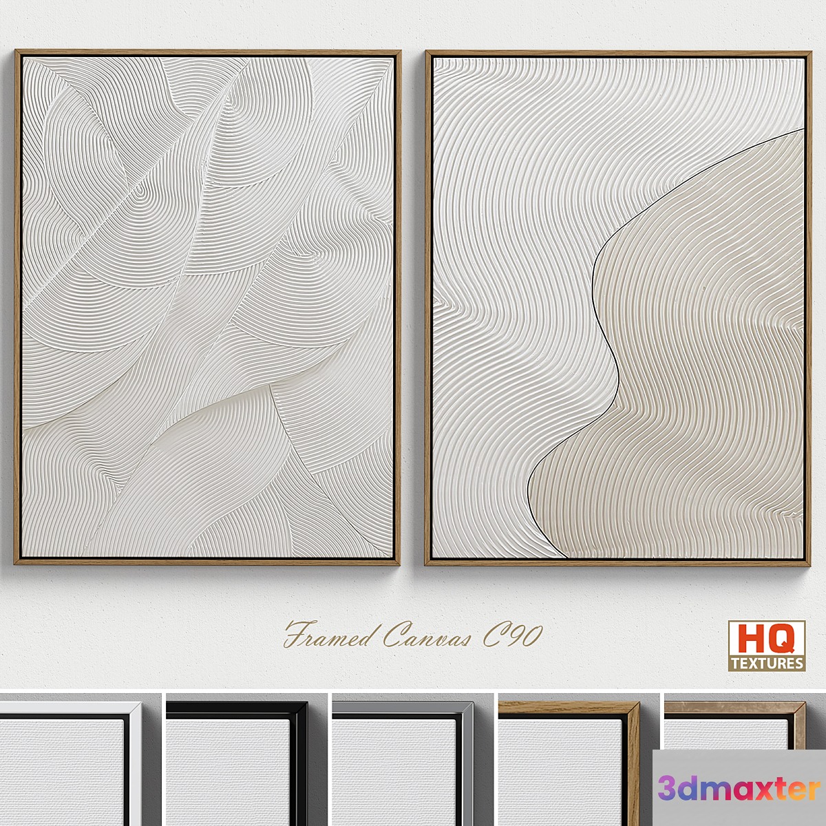 Framed Canvas C-90 - No.2