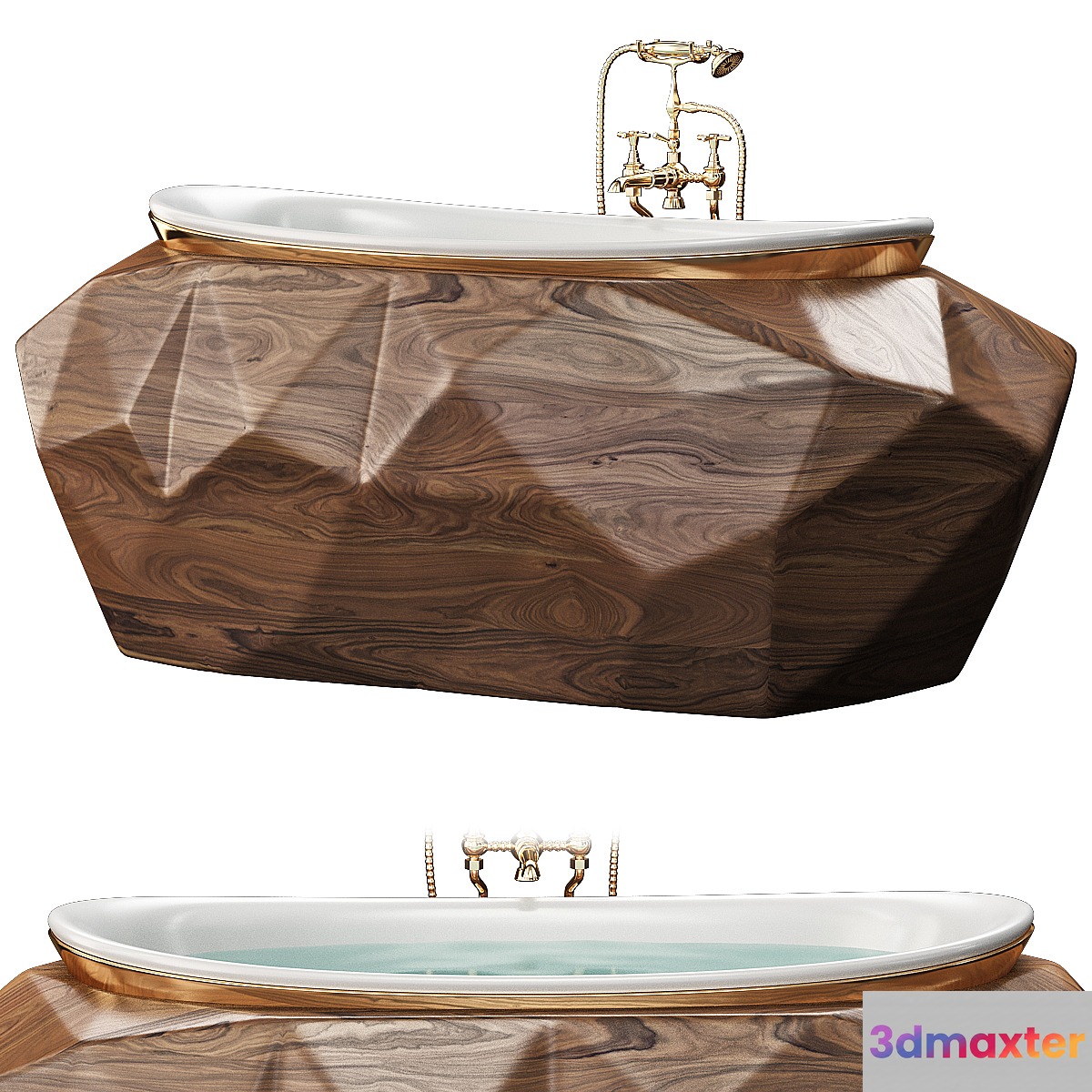 Extraordinary bathtubs maison valentina 3D Max