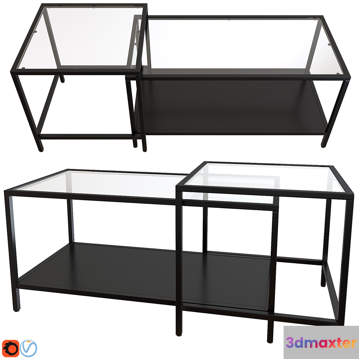 IKEA VITTSJÖ 3D Max