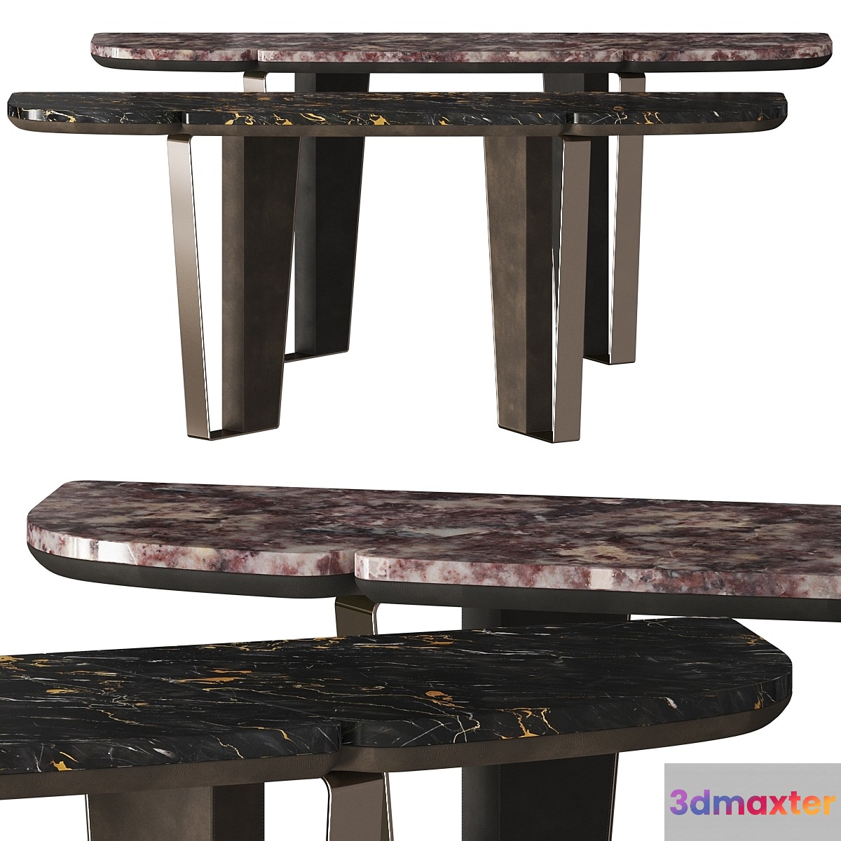 Longhi Keope Console Tables