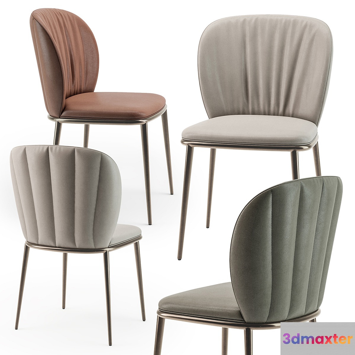 Cattelan Italia Chrishell ML chair - No.2 3D Max