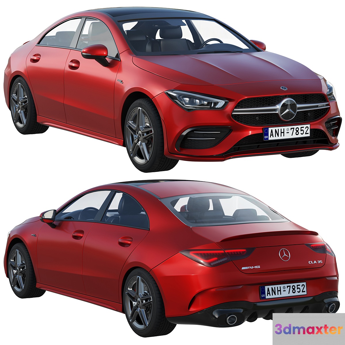 Mercedes-benz Cla 35 Amg 2020 3D Max