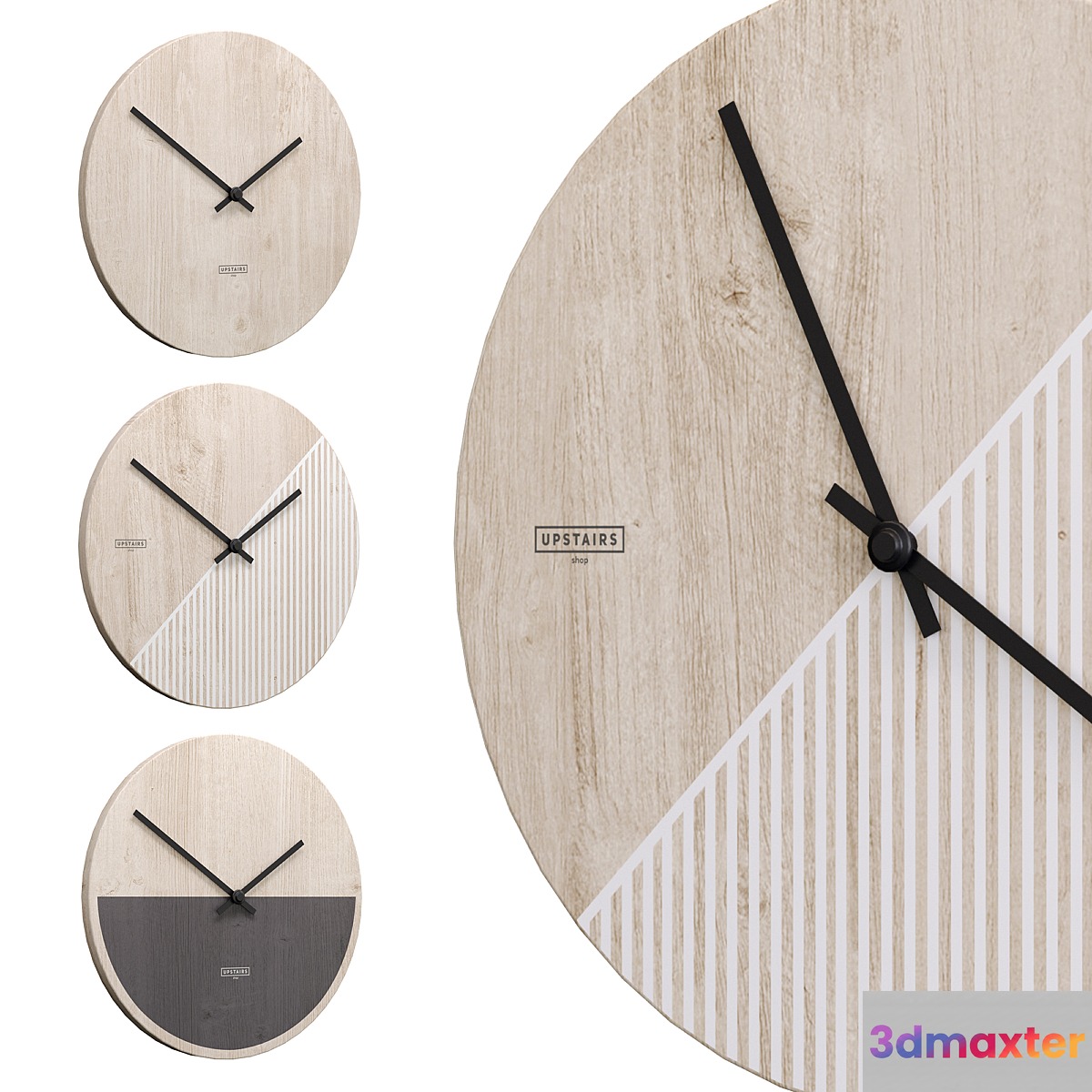 Upstairs wall clock