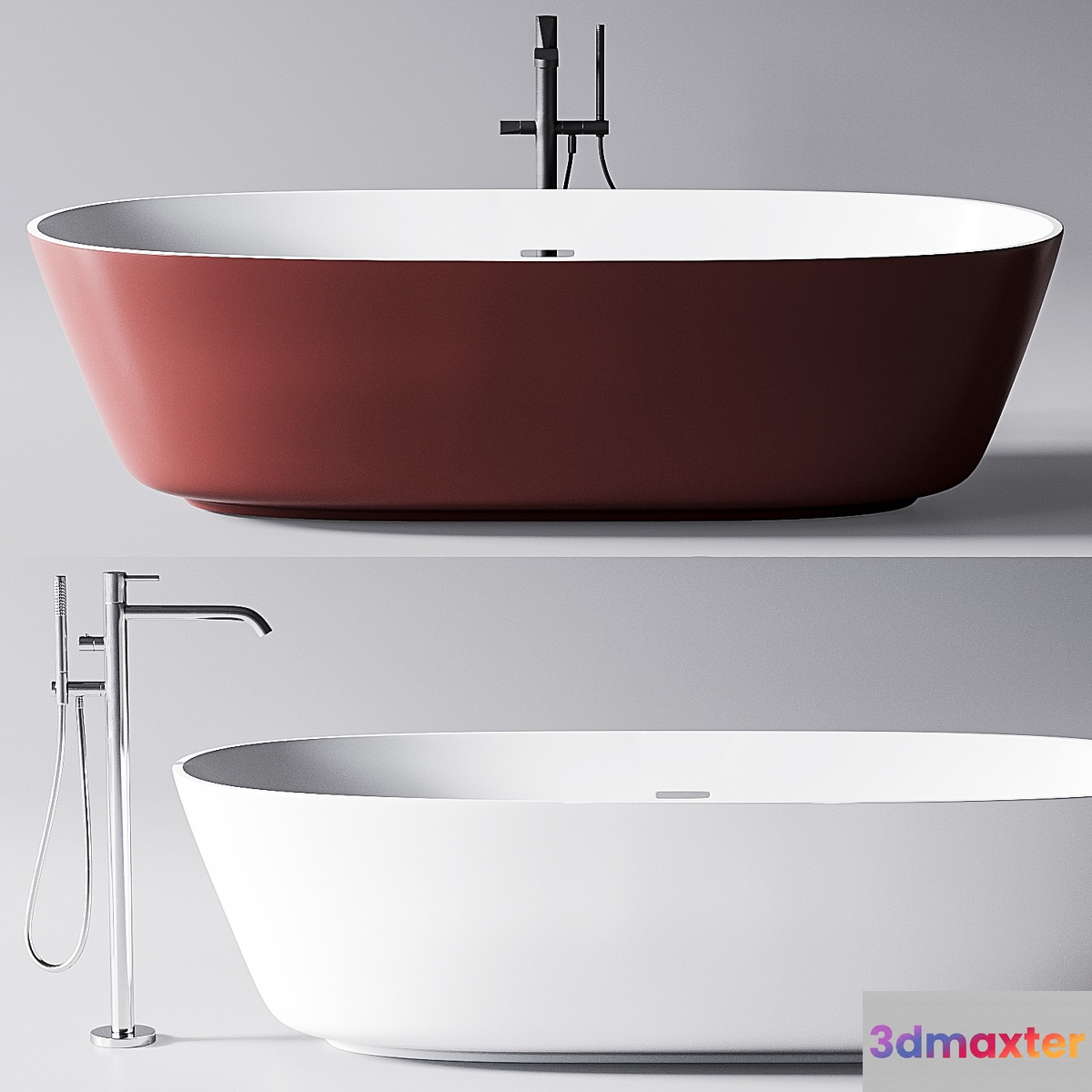 Antonio Lupi BAIA bathtub 3D Max