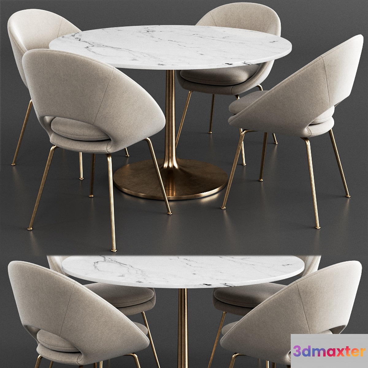 West elm & Crate & Barrel Dinning Set 3