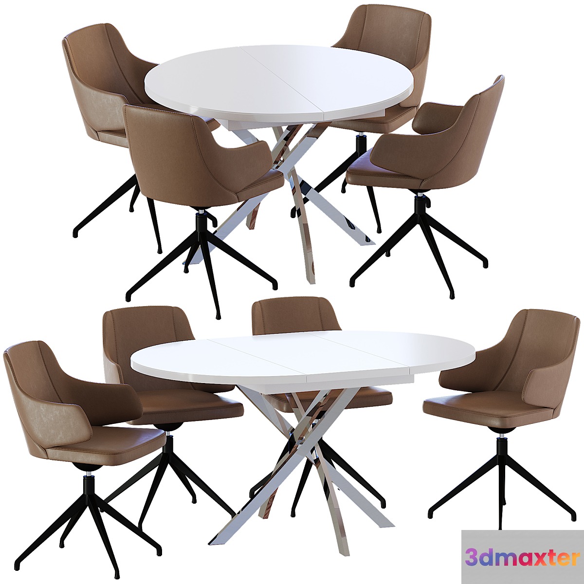 Dining table Kenner R 1100 3D Max