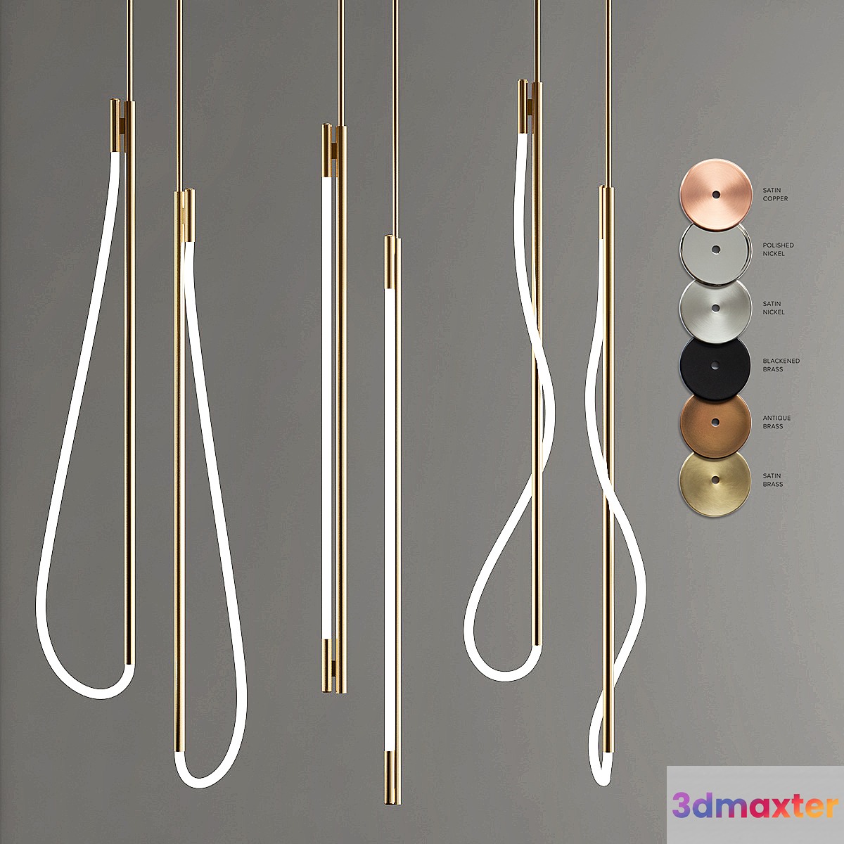 LUKE lamp Collection - No.2 3D Max