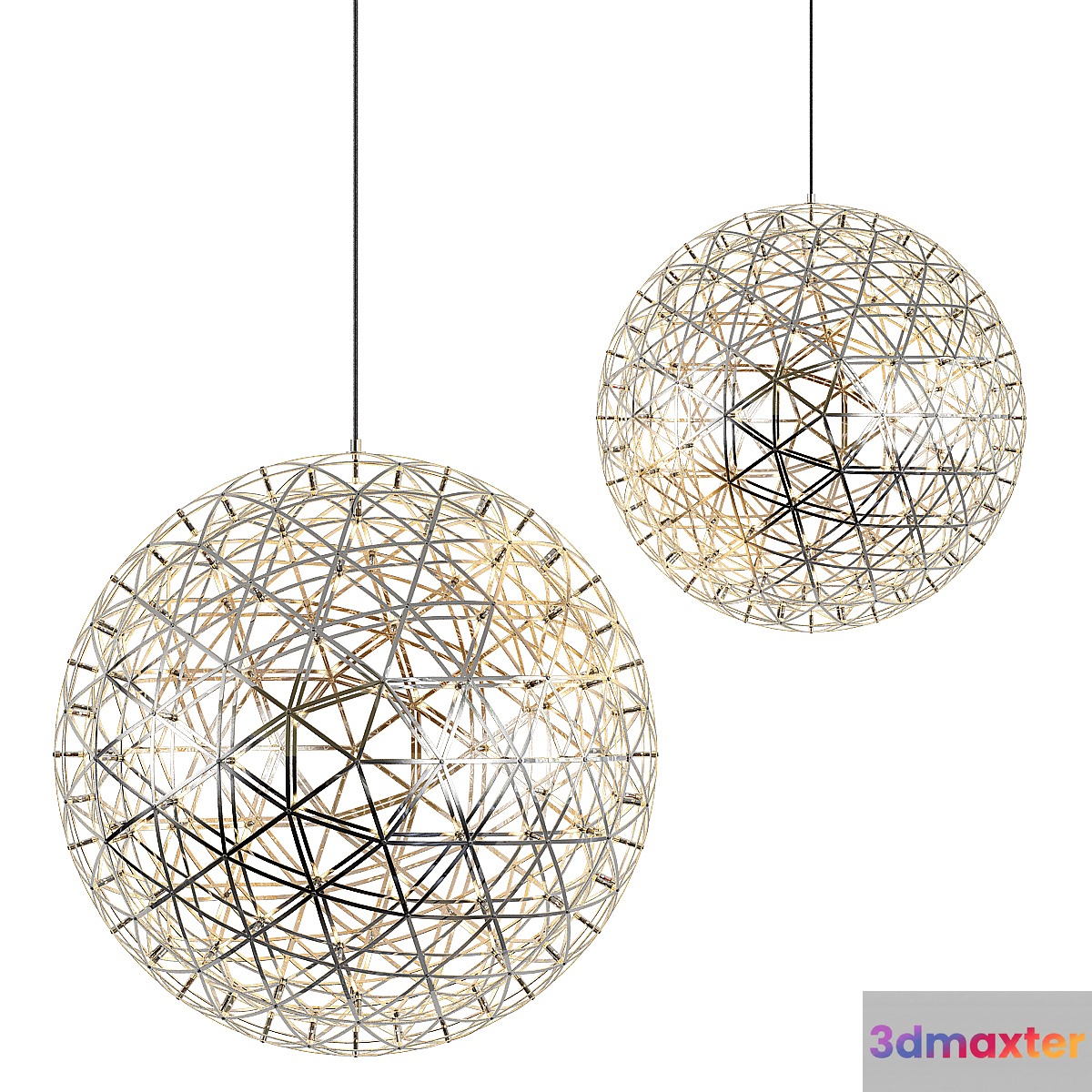 spark ball stainless 3D Max