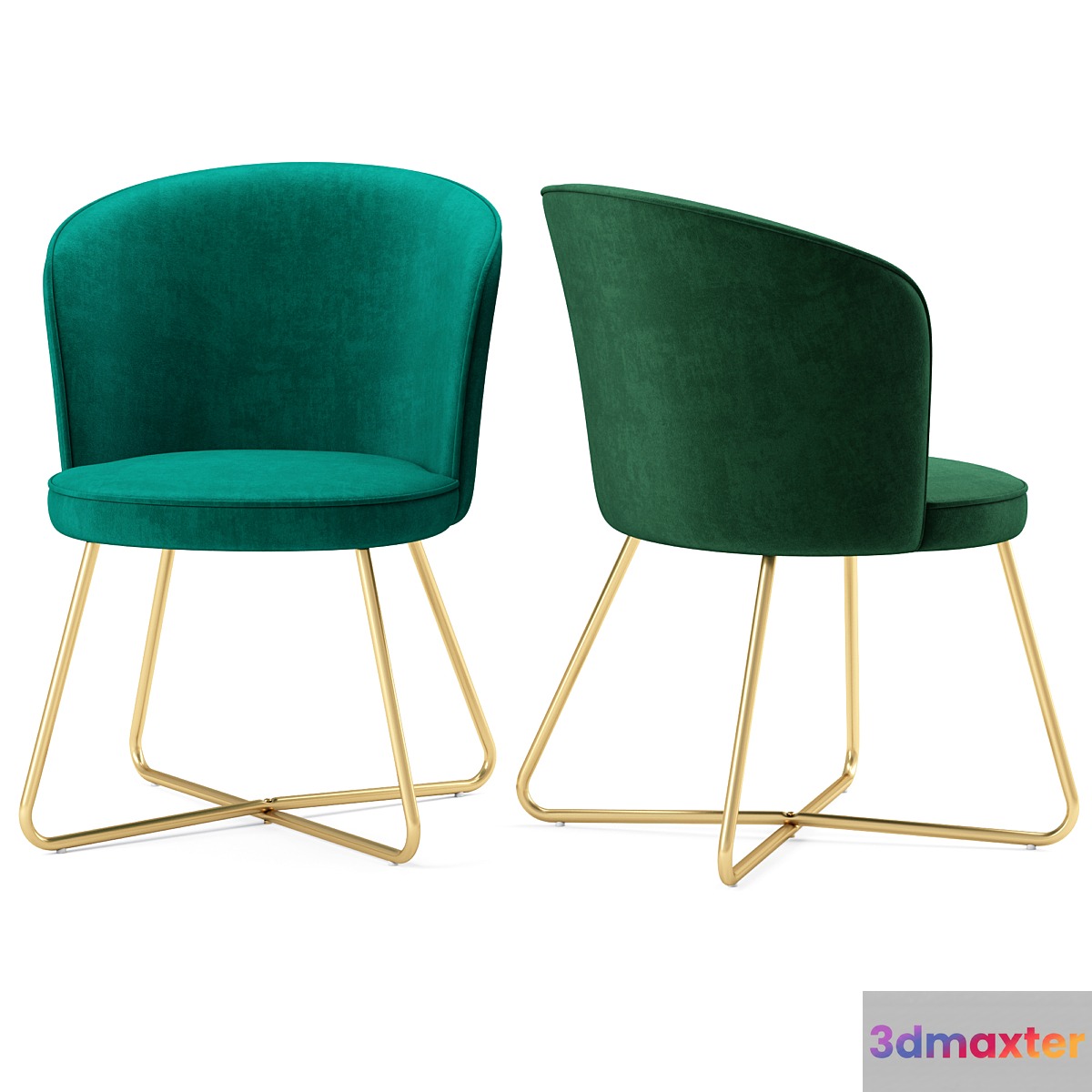 Duhome Accent Chair Vanity Chair 3D Max