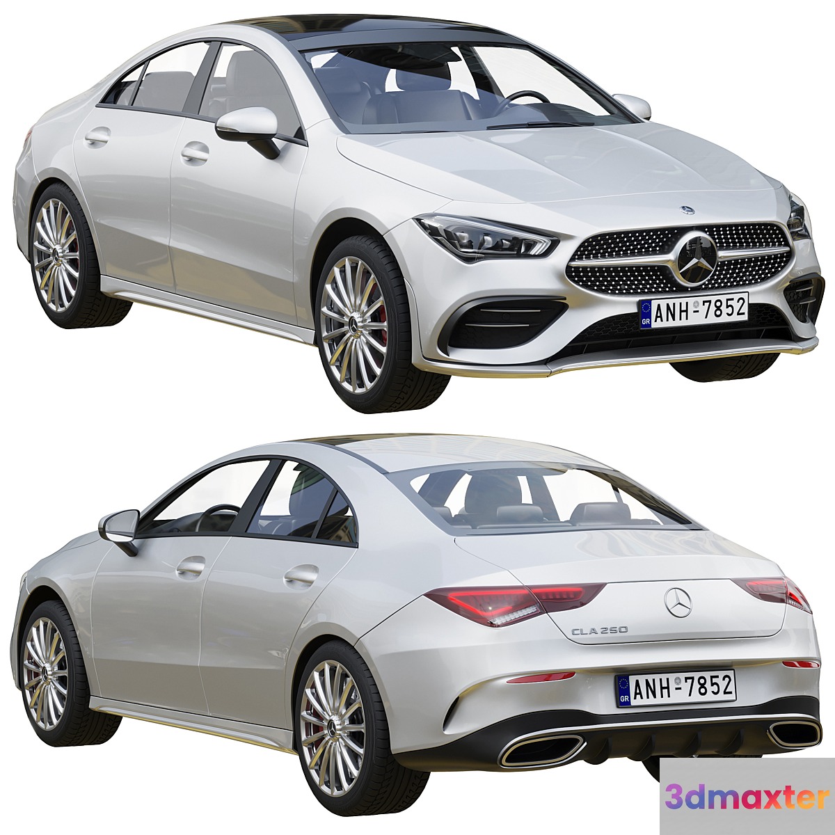 Mercedes-Benz CLA Coupe 250 2020 3D Max
