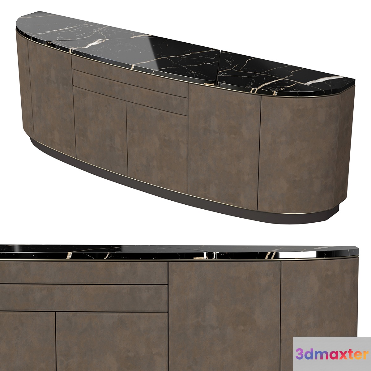 Longhi. Keope cabinet 3D Max