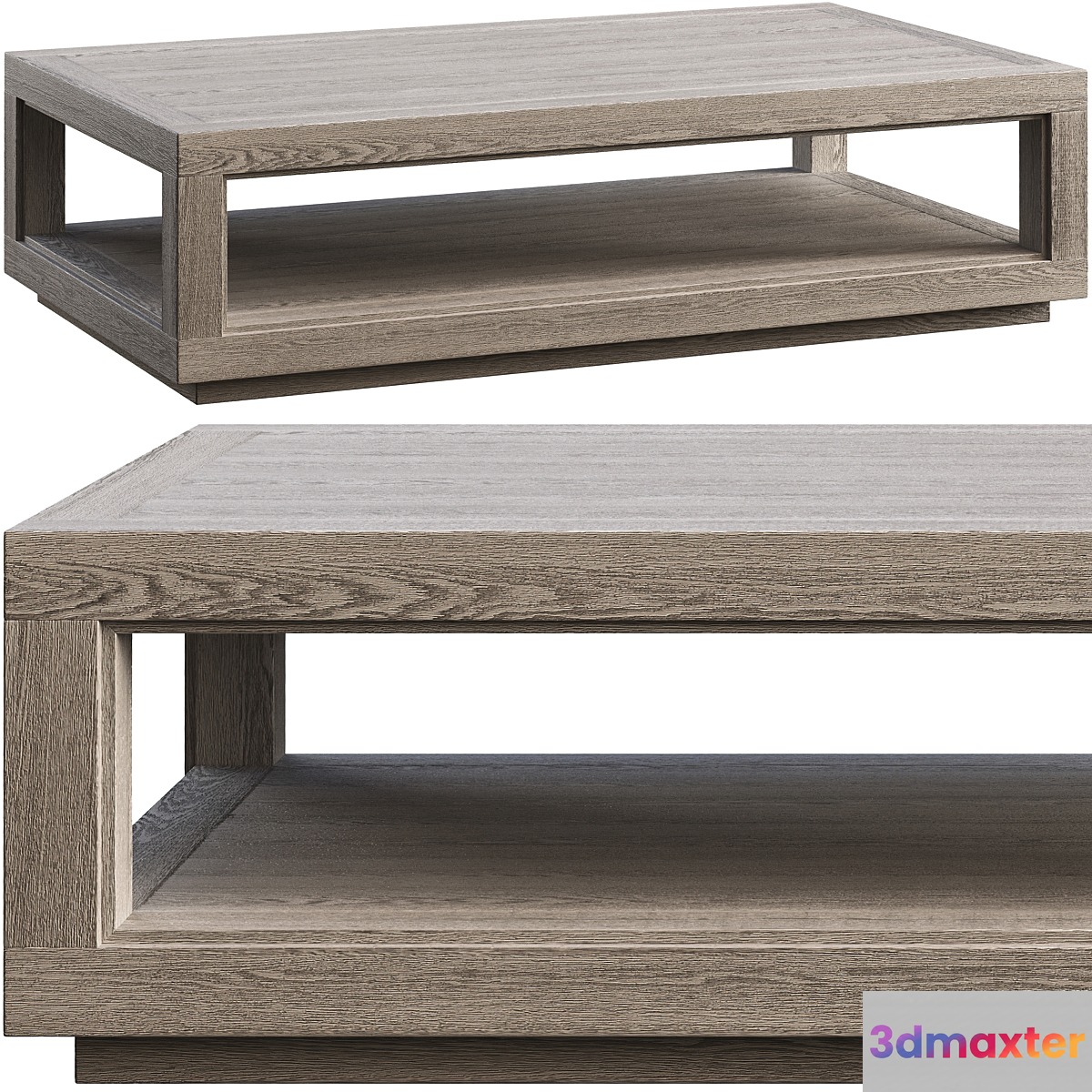 Coffee table Restoration Hardware Grand Framed