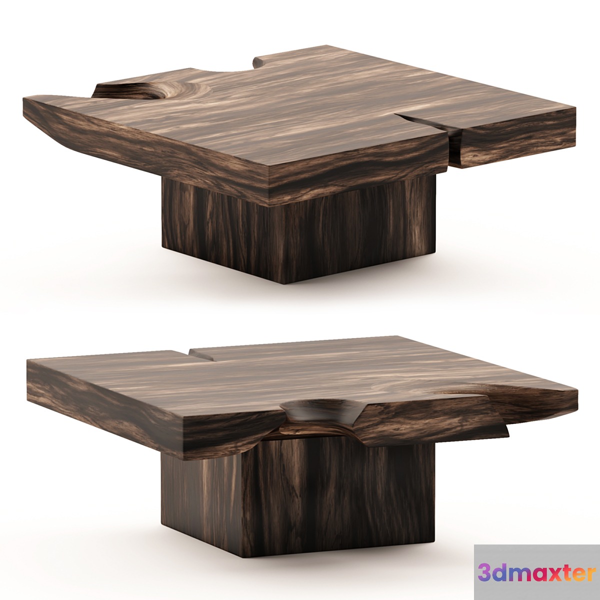 Organic Suar Wood Coffee Table