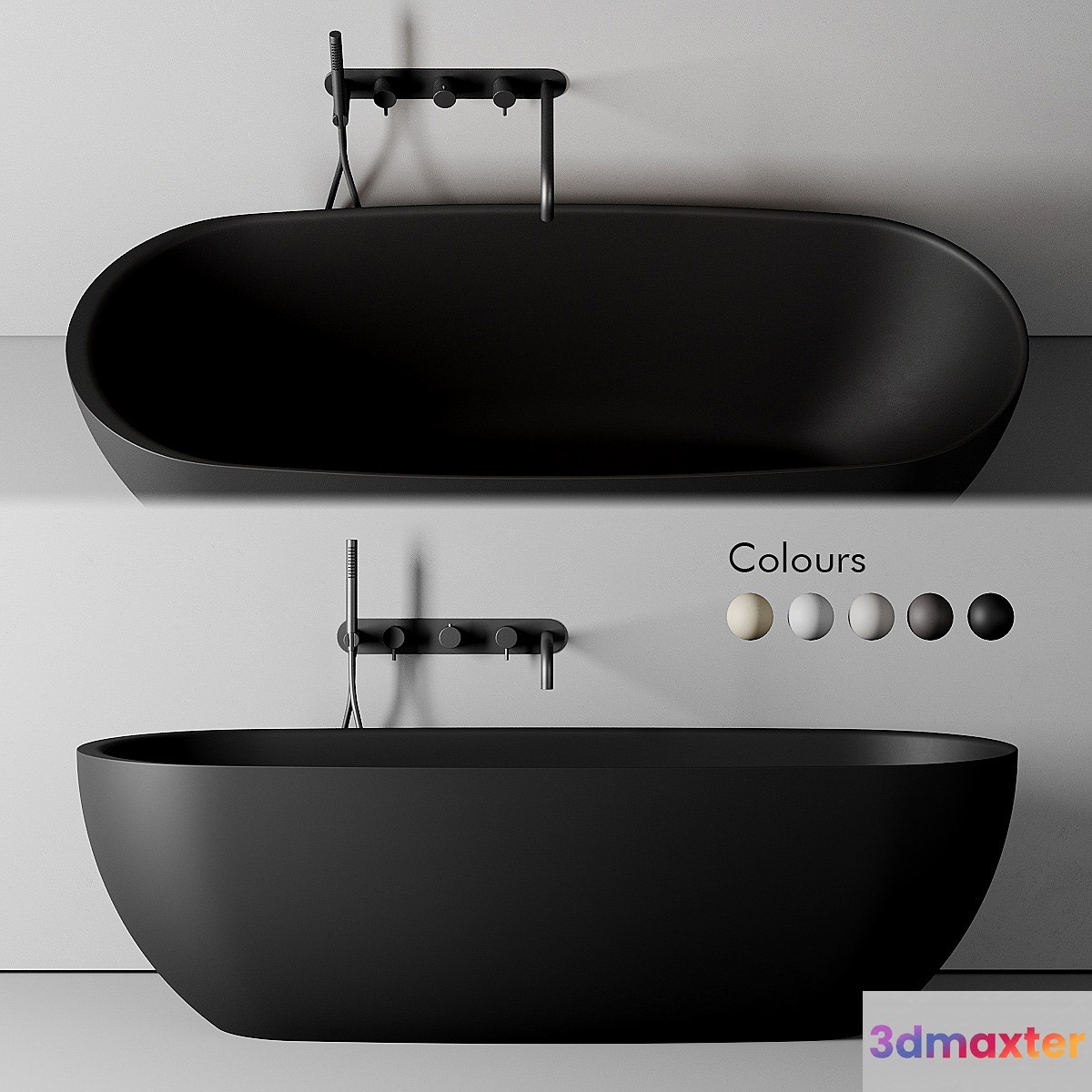 Rexa Design HOLE Bathtub 3D Max