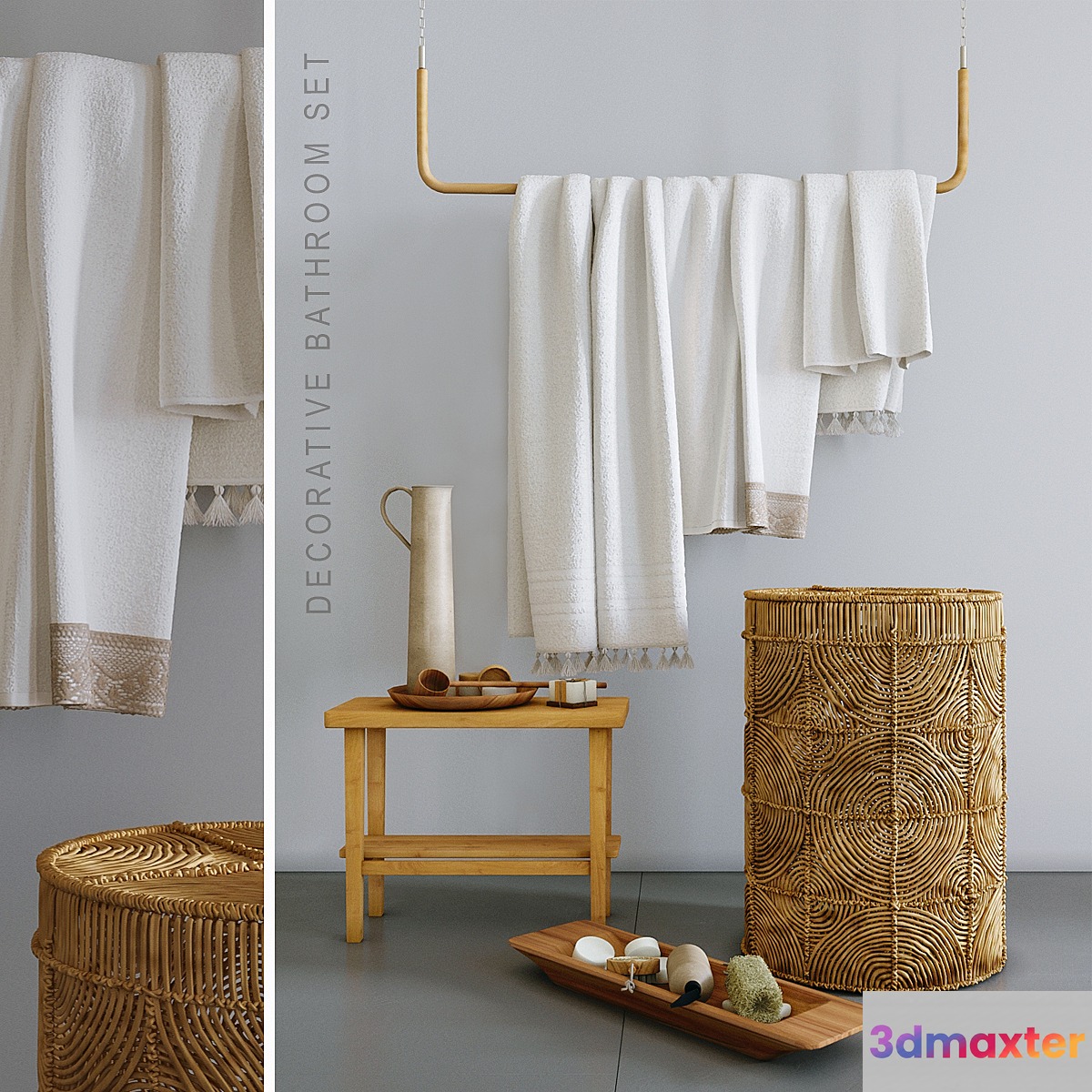 Decorative set for bathroom # 10 - No.4