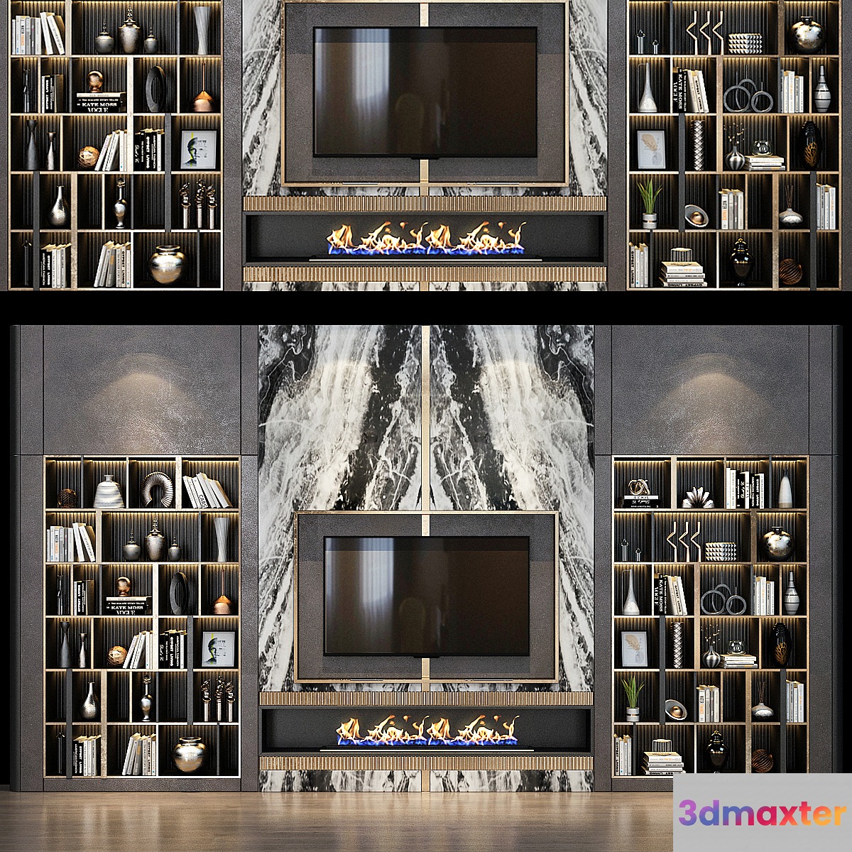 TV shelf 0278 3D Max
