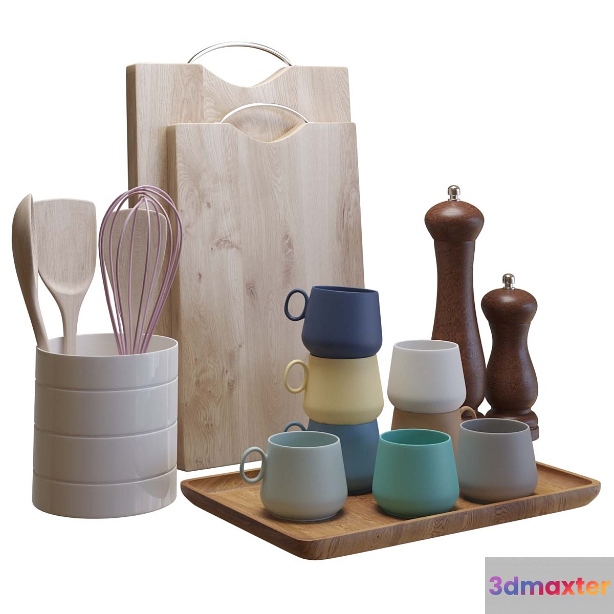 kitchen accessories - No.2 3D Max