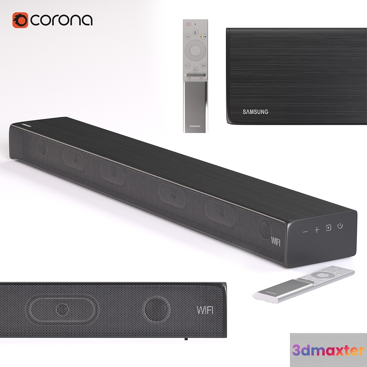 Soundbar with built-in subwoofer Samsung HW-MS550 3D Max