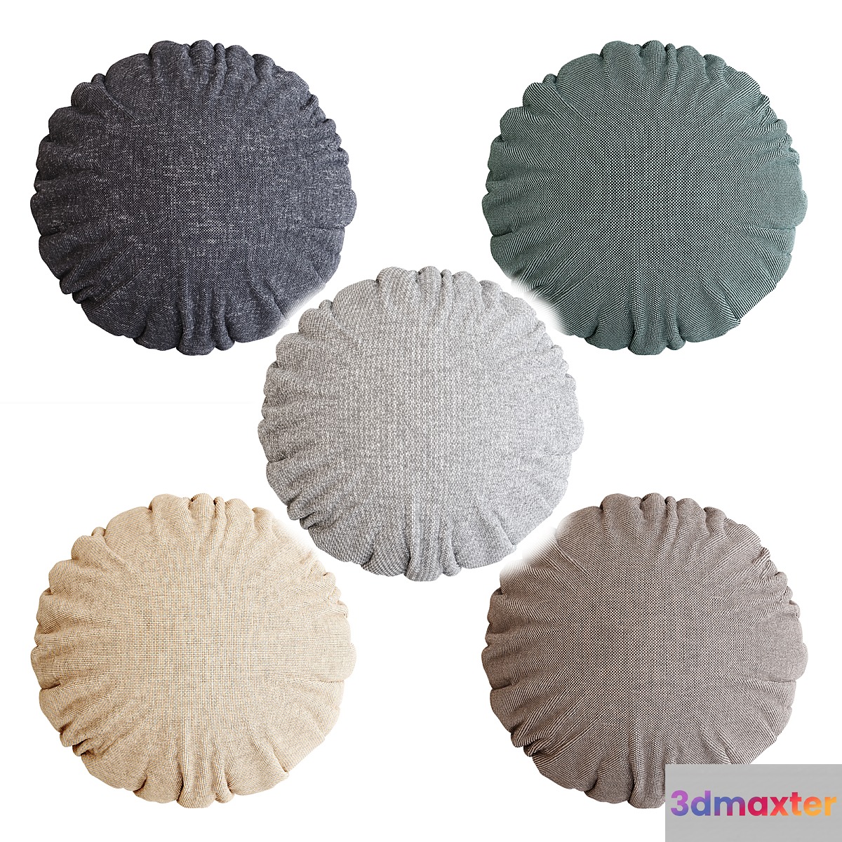 6K Fabric Set 1 3D Max