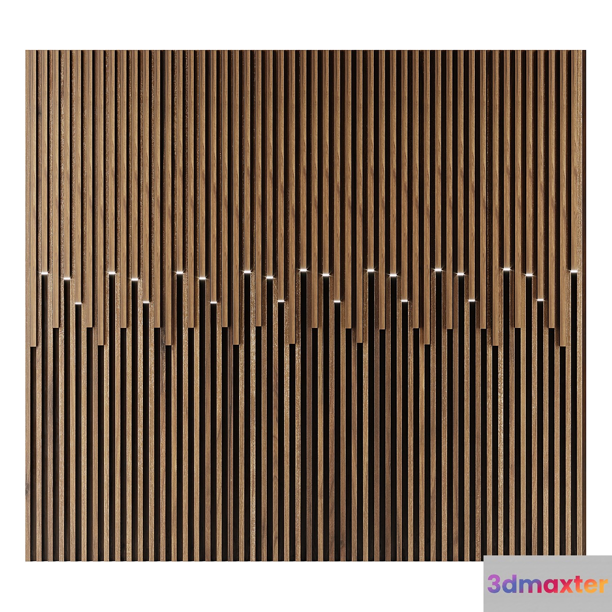 3d panel wall 3d panel wall slats 3D Max