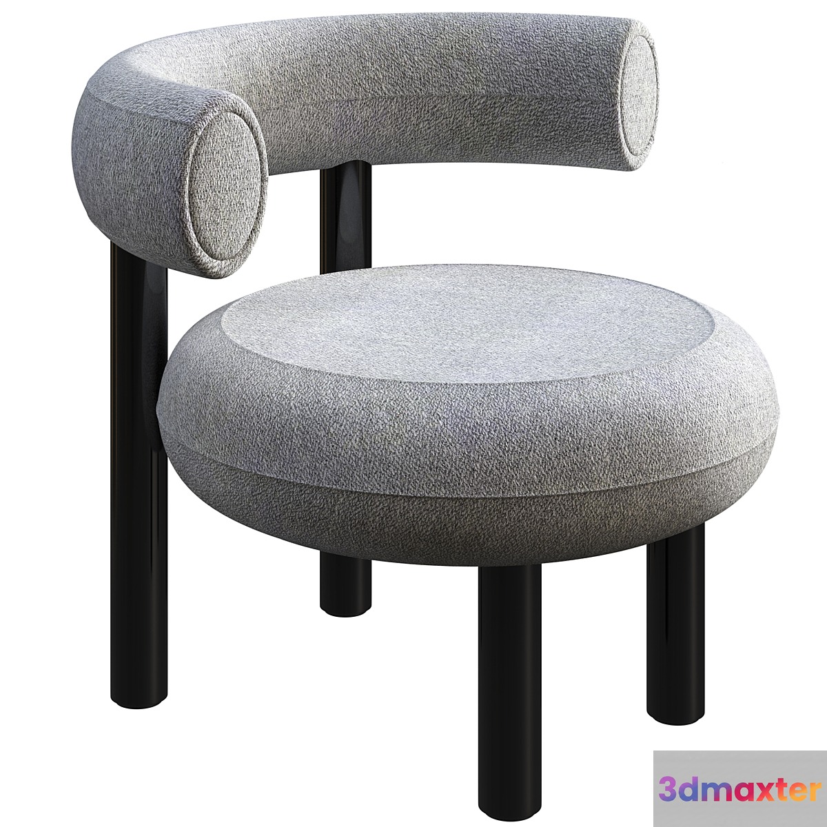 Chair Tom Dixon Fat Micro Boucle - No.4