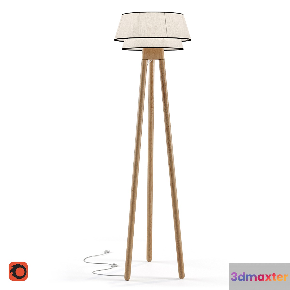 Floor lamp La Redoute Epilogon 3D Max