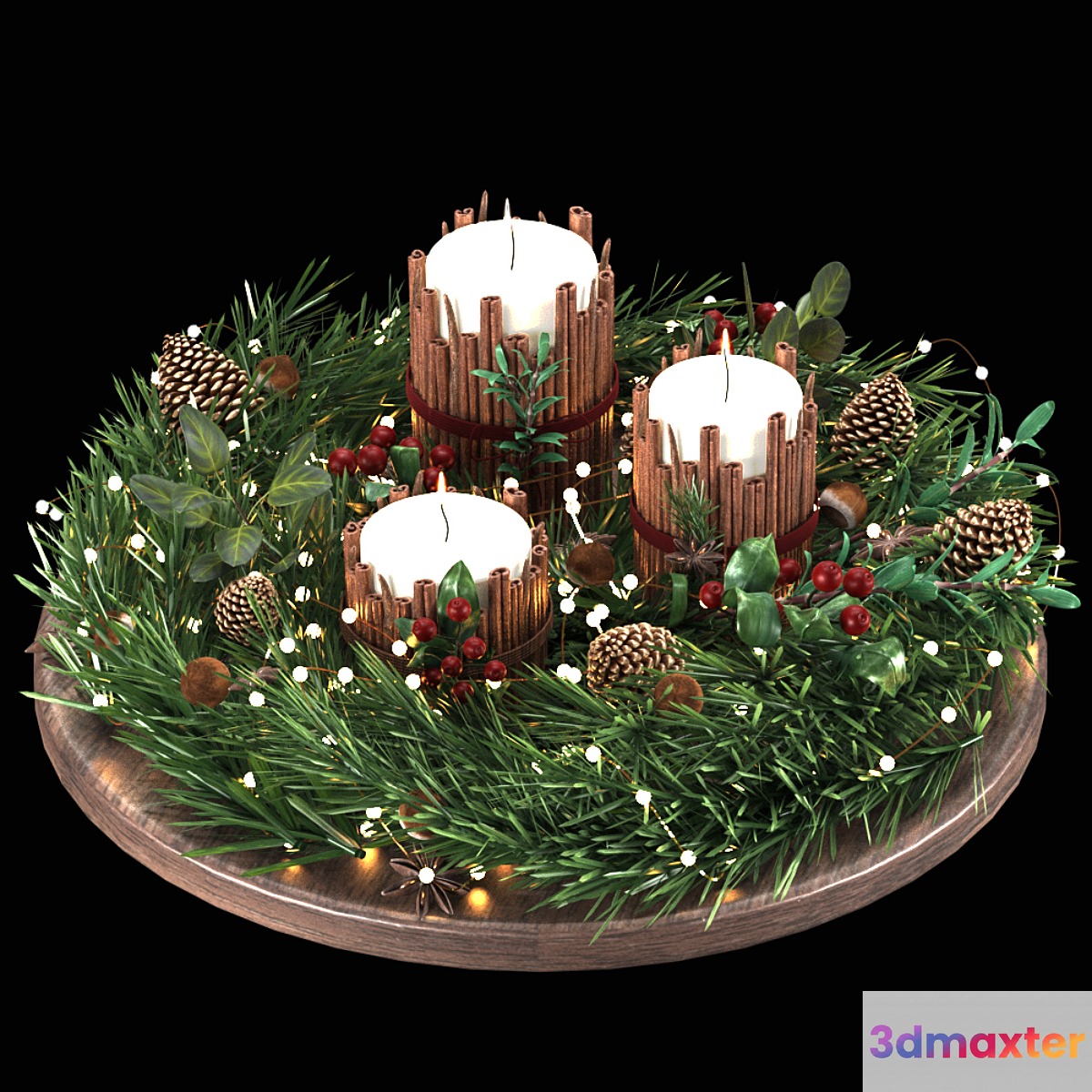 Christmas Decoration 3 3D Max