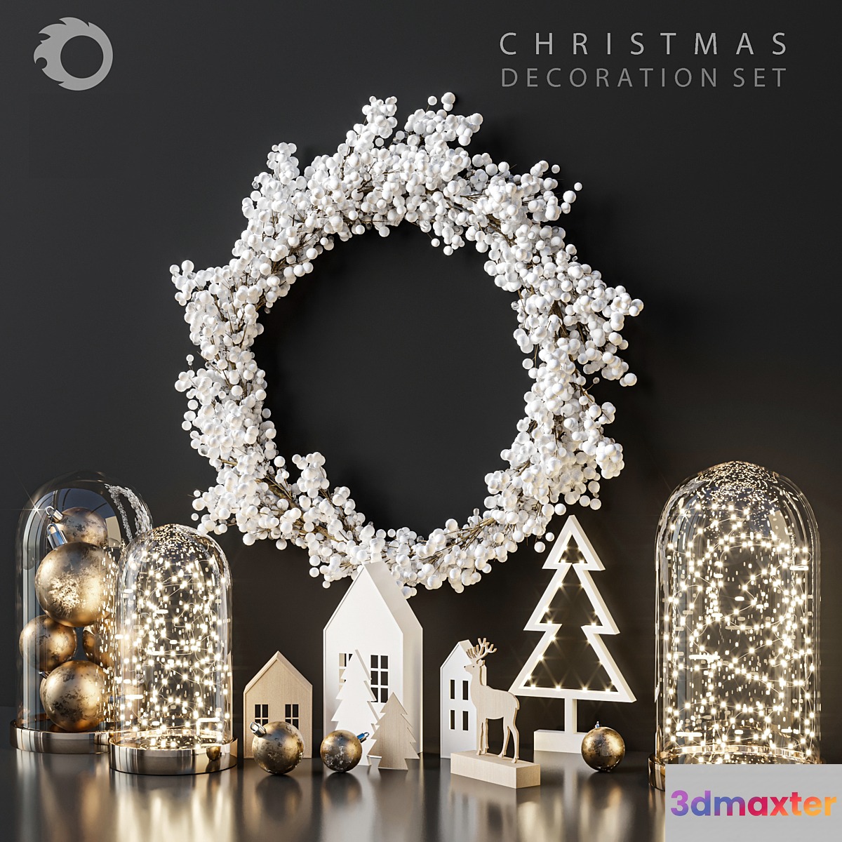 Christmas Decoration Set_01 - No.2 3D Max