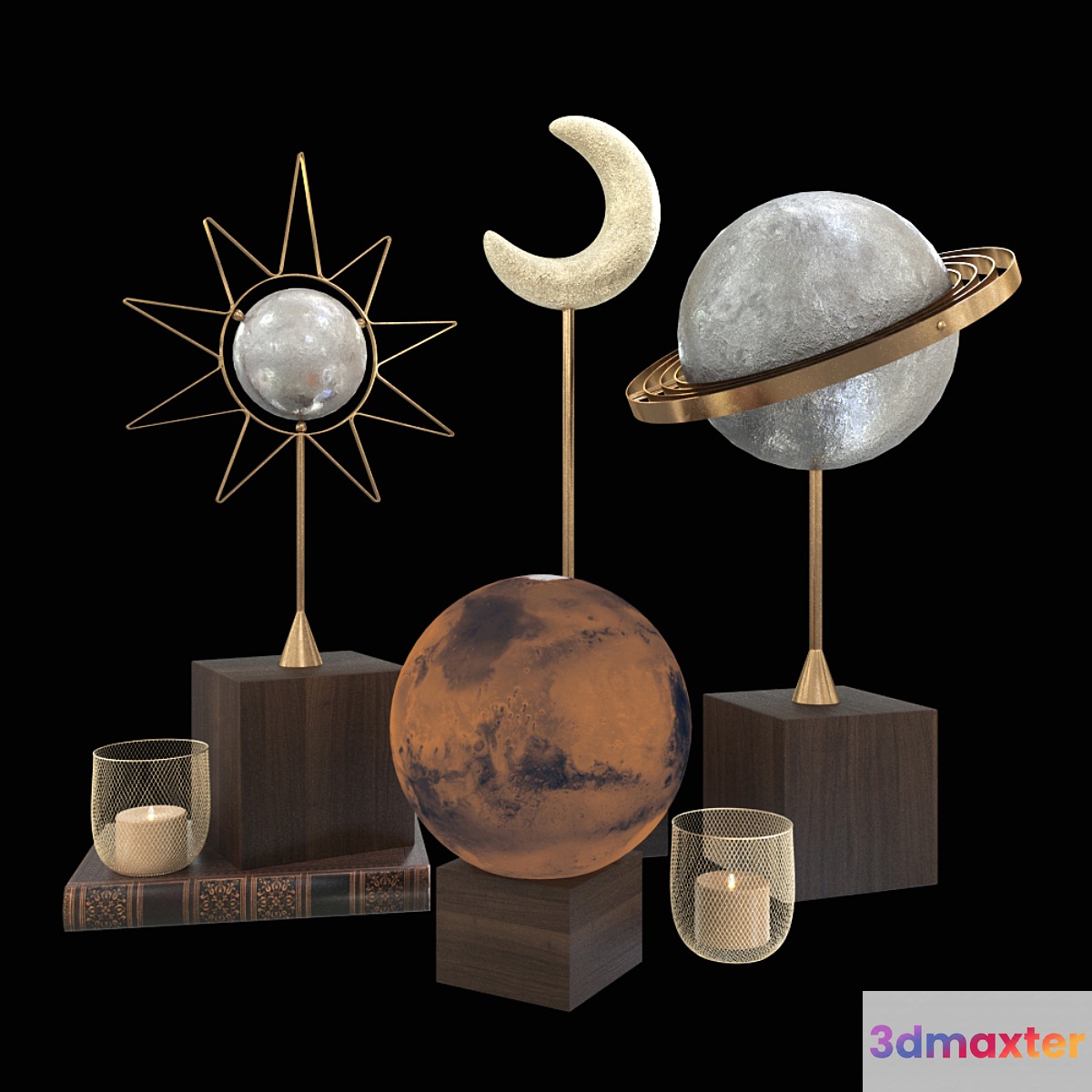 Decor_set 3D Max