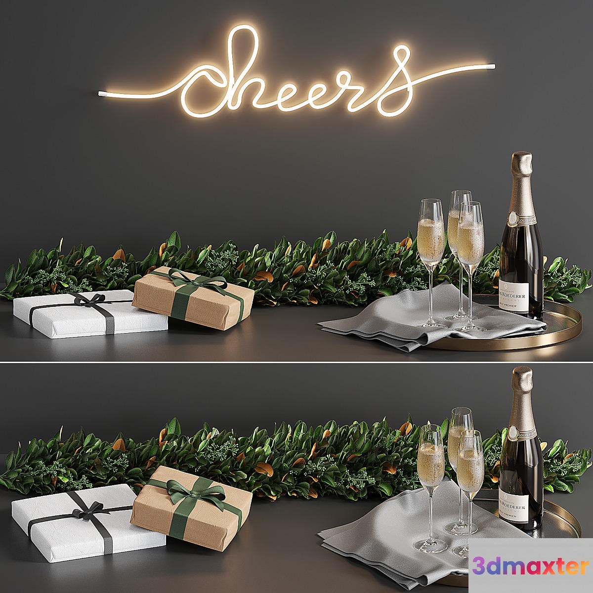 Pottery barn christmas set