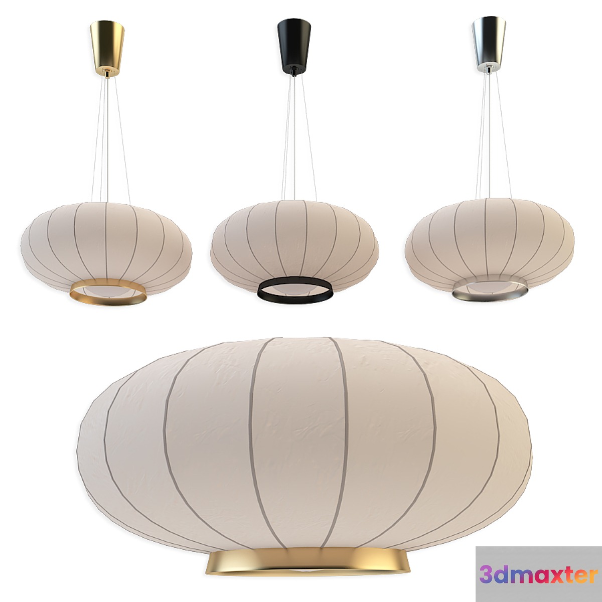 Paper Moon Medium Hanging Shade Circa - No.3