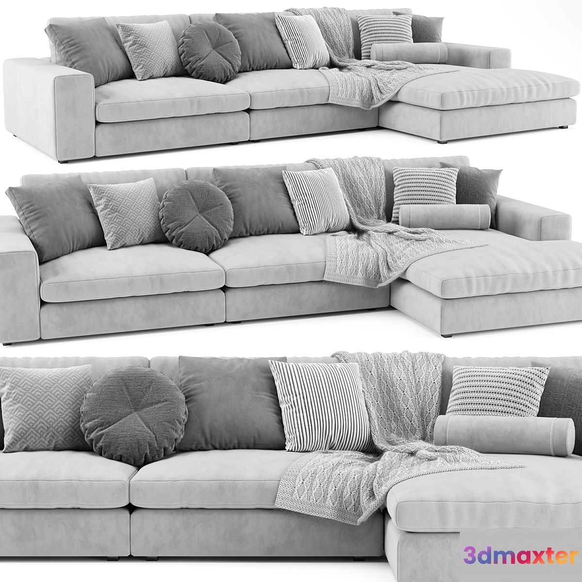 Article Beta Chaise Longue 3D Max