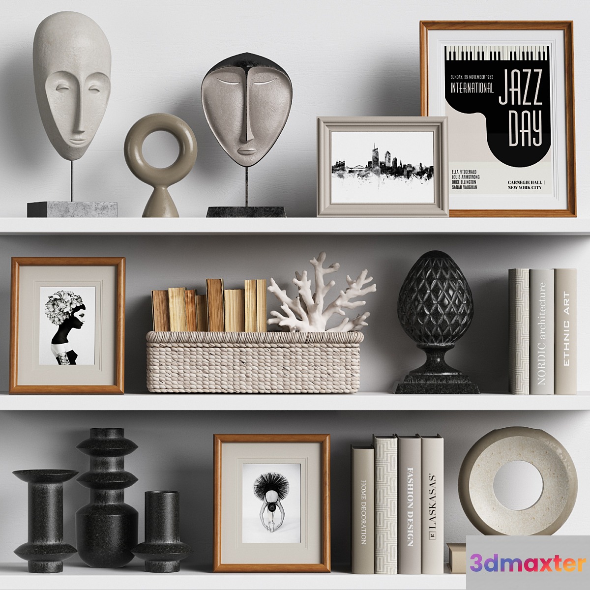 Decor Set 110 3D Max