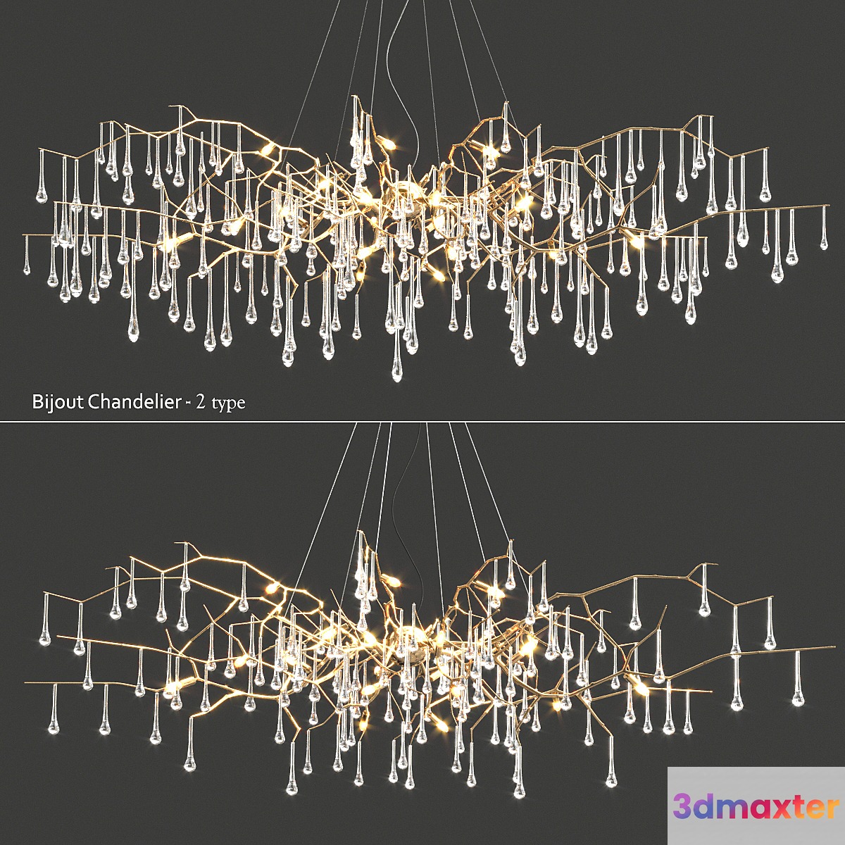 Serip Bijout Chandelier - 2 type